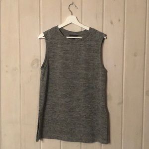 Heather Gray Banana Republic Sleeveless top Medium